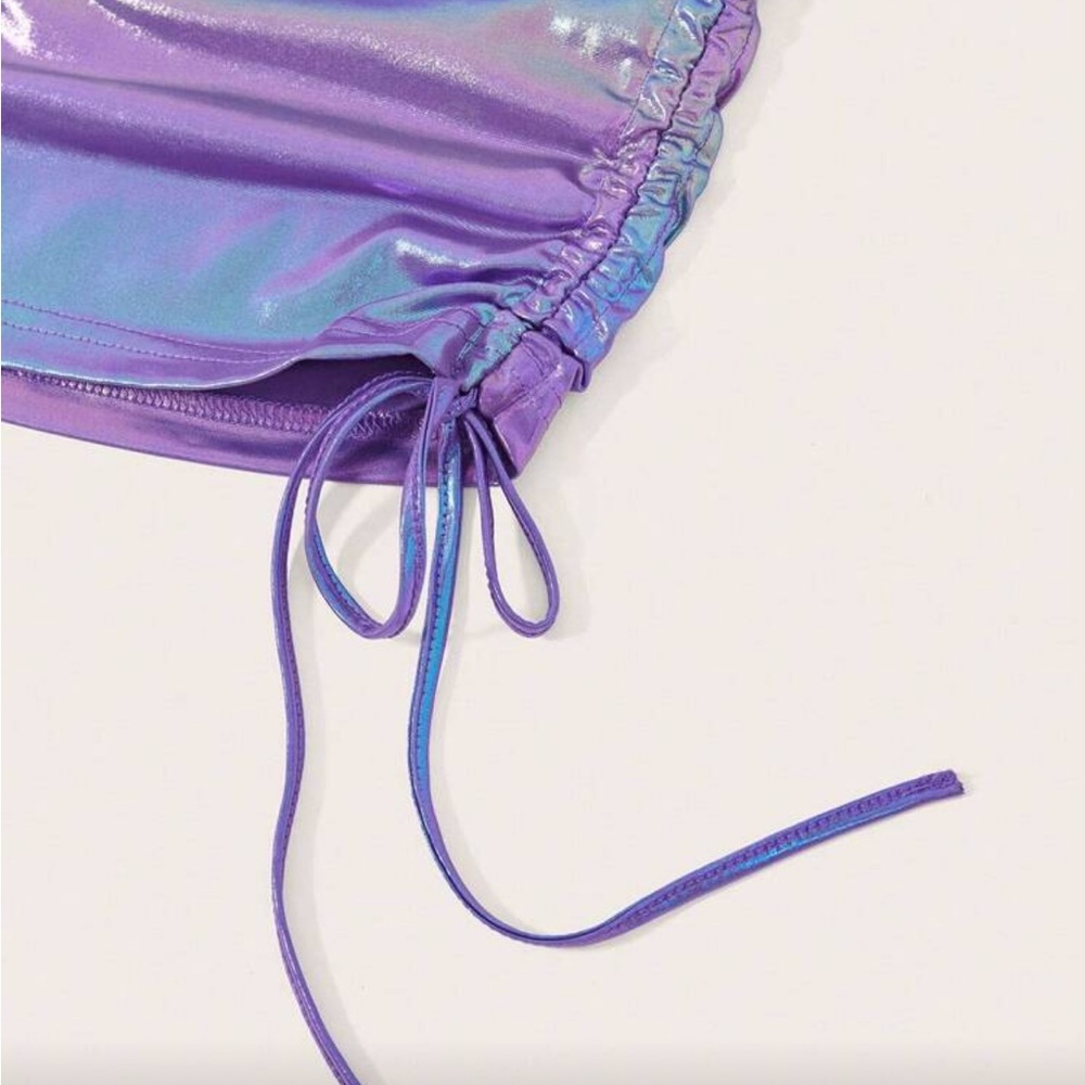 Iridescent Purple Two-Piece Set - Picture 4 of 8